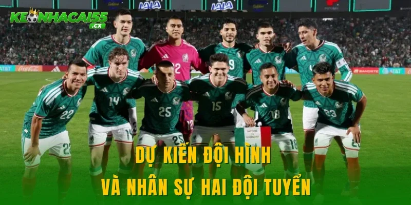 Dự kiến đội hình và nhân sự hai đội tuyển