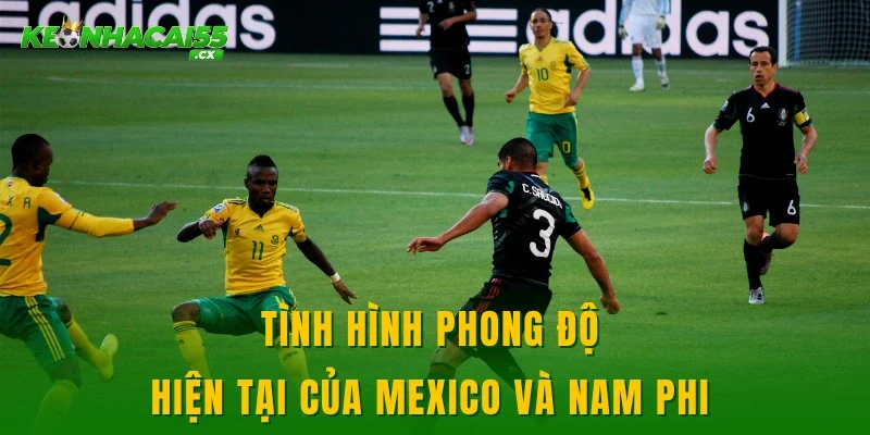 Tình hình phong độ hiện tại của Mexico và Nam Phi 